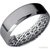 7 mm wide High Bevel Tantalum band